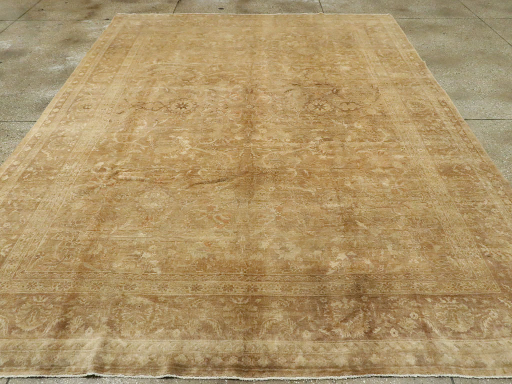 Vintage Indian Agra Carpet, No.14743 - Galerie Shabab