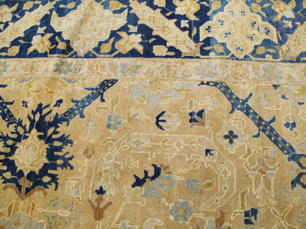 Antique Persian Tabriz Carpet, No.14747 - Galerie Shabab