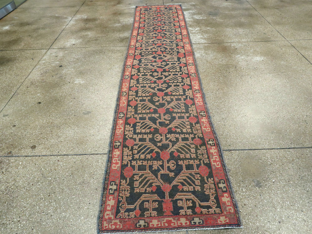Vintage East Turkestan Khotan Runner, No.14750 - Galerie Shabab