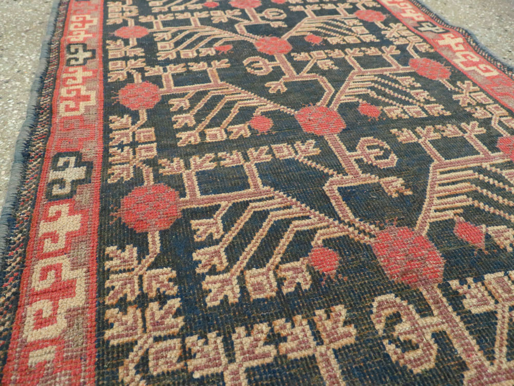 Vintage East Turkestan Khotan Runner, No.14750 - Galerie Shabab