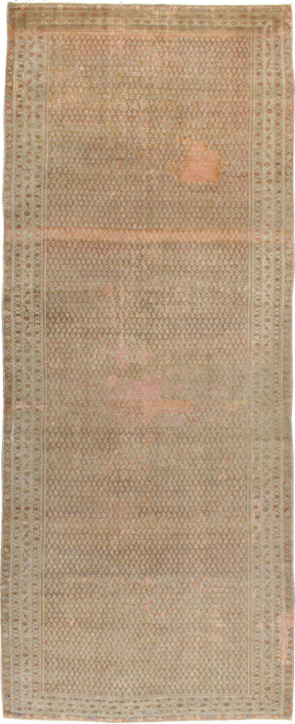 Antique Persian Malayer Gallery Carpet, No.14751 - Galerie Shabab