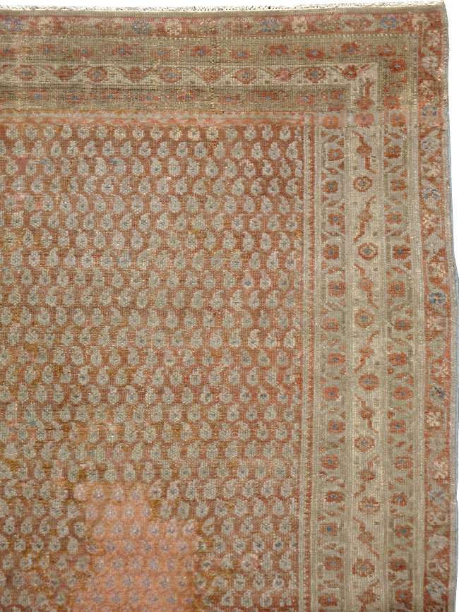 Antique Persian Malayer Gallery Carpet, No.14751 - Galerie Shabab