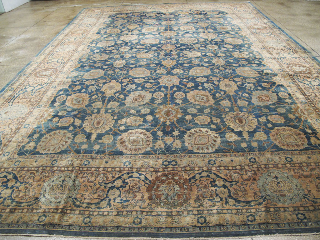 Antique Persian Tabriz Carpet, No.14757 - Galerie Shabab