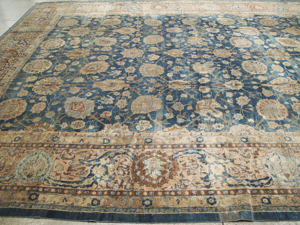 Antique Persian Tabriz Carpet, No.14757 - Galerie Shabab