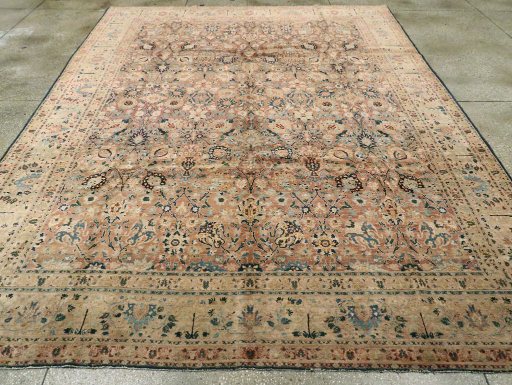 Antique Persian Tabriz Carpet, No.14759 - Galerie Shabab