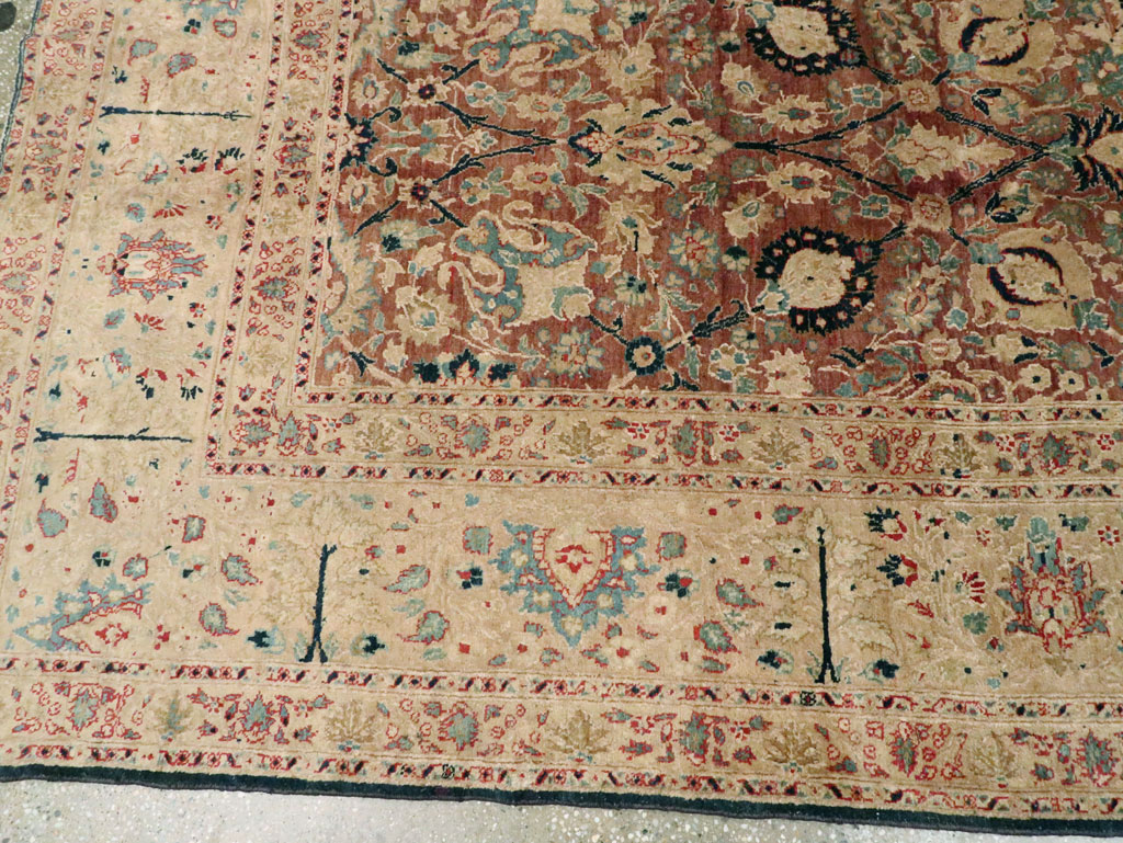 Antique Persian Tabriz Carpet, No.14759 - Galerie Shabab