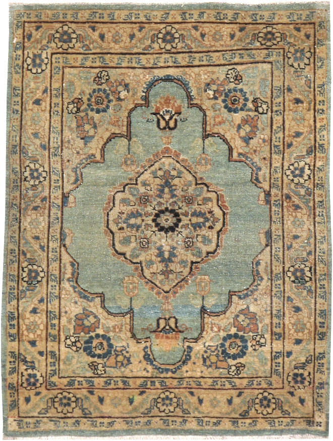 Antique Persian Tabriz Hagi Jalili Rug, No.14775 - Galerie Shabab