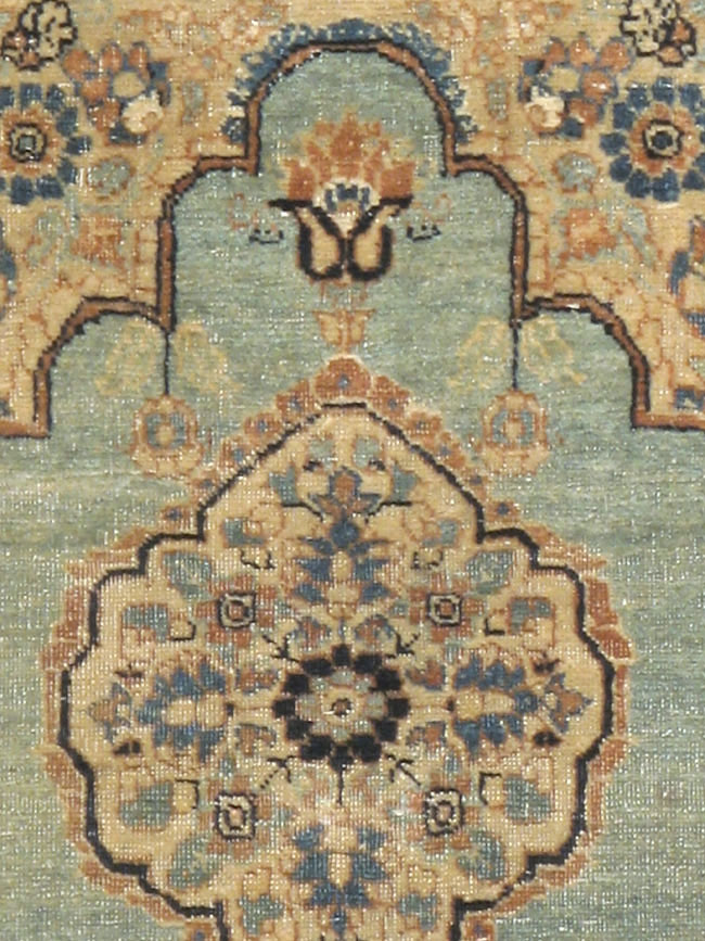 Antique Persian Tabriz Hagi Jalili Rug, No.14775 - Galerie Shabab
