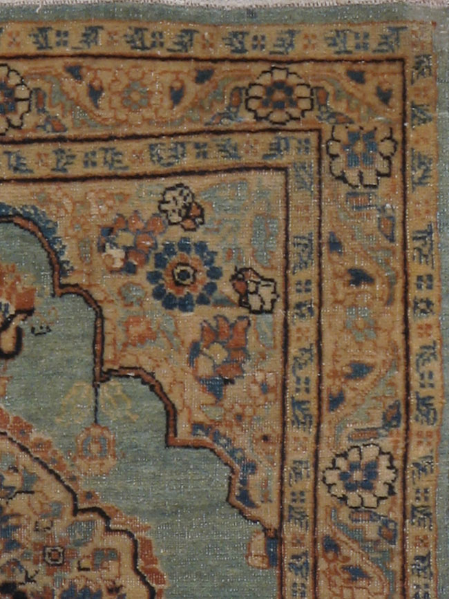 Antique Persian Tabriz Hagi Jalili Rug, No.14775 - Galerie Shabab