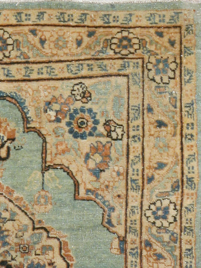 Antique Persian Tabriz Hagi Jalili Rug, No.14775 - Galerie Shabab