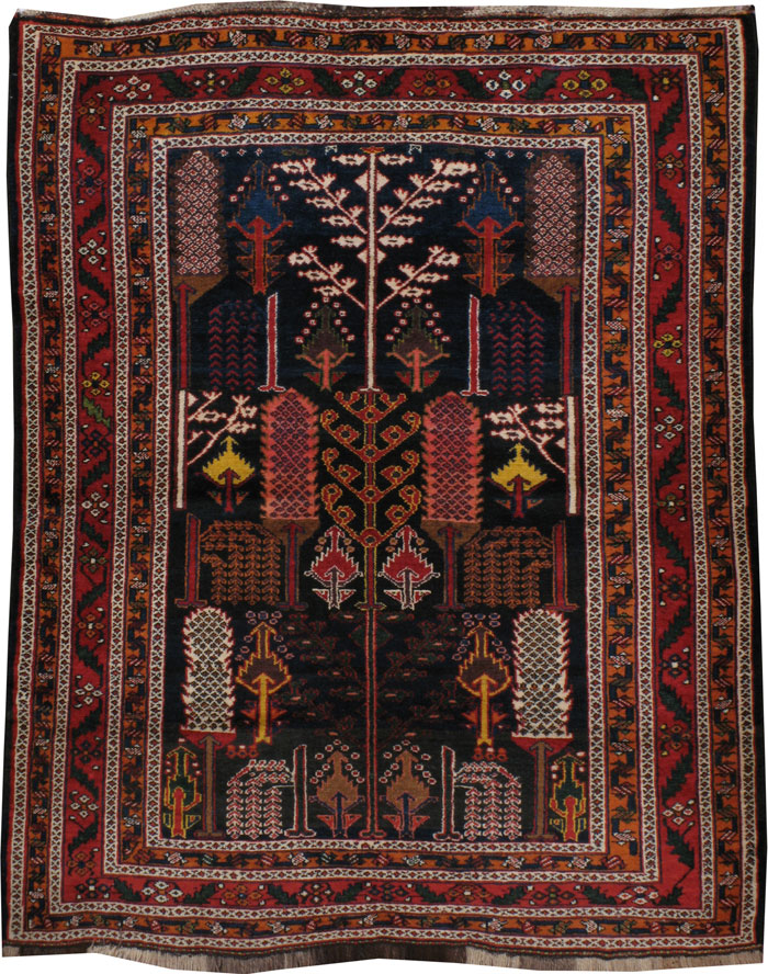 Antique Bakhtiari Rug, No.14785 - Galerie Shabab