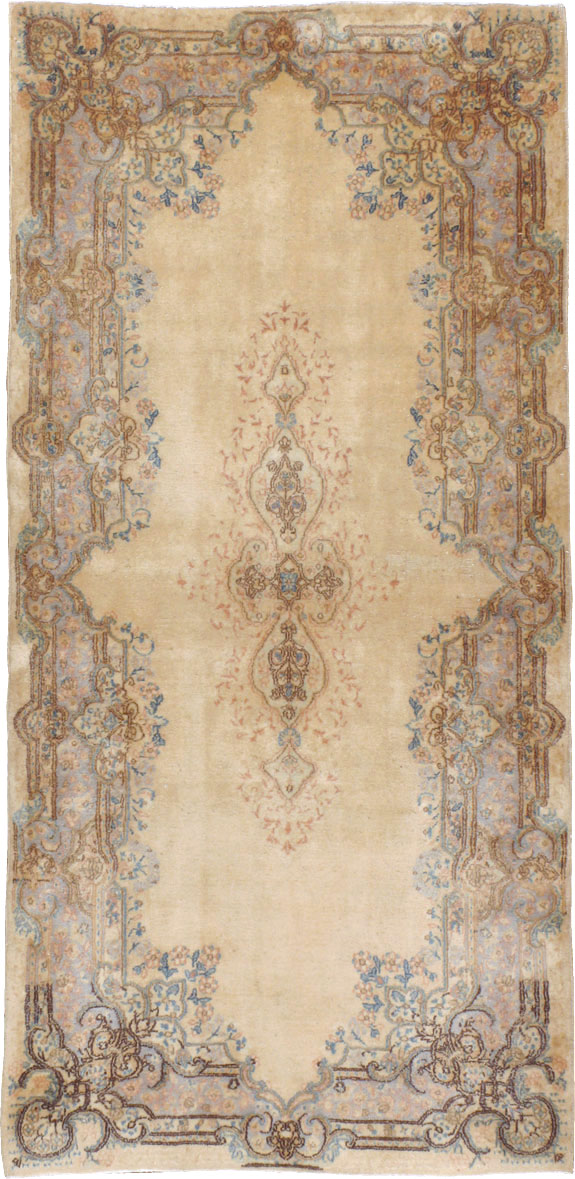 Vintage Persian Kerman Rug, No.14817 - Galerie Shabab