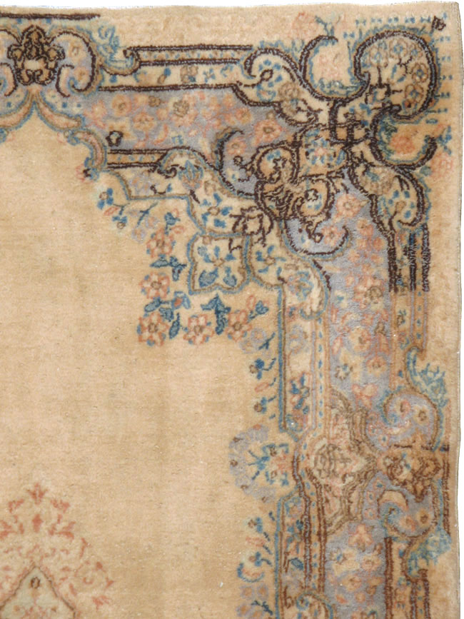 Vintage Persian Kerman Rug, No.14817 - Galerie Shabab