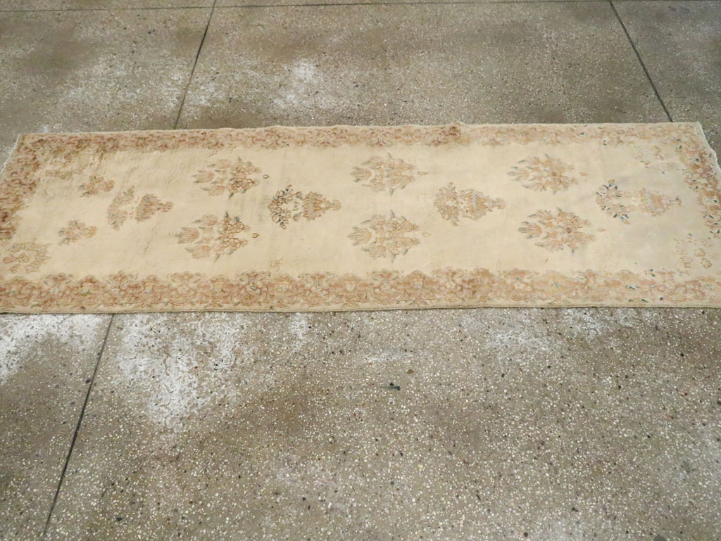 Vintage Persian Kerman Runner, No.14819 - Galerie Shabab