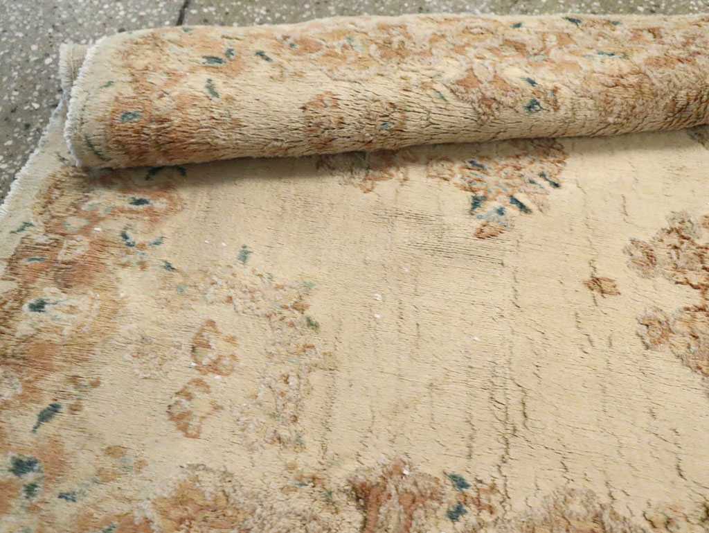 Vintage Persian Kerman Runner, No.14819 - Galerie Shabab