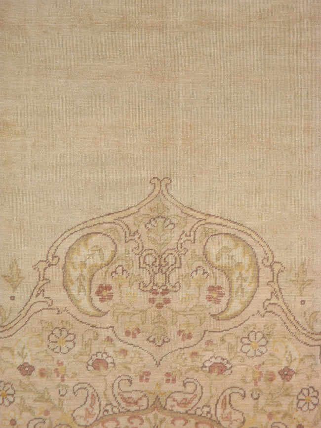 Antique Turkish Oushak Carpet, No.14822 - Galerie Shabab