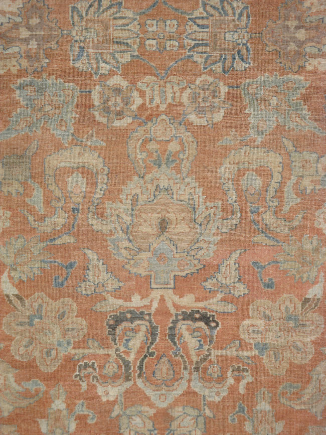 Antique Mahal Carpet, No.14836 - Galerie Shabab