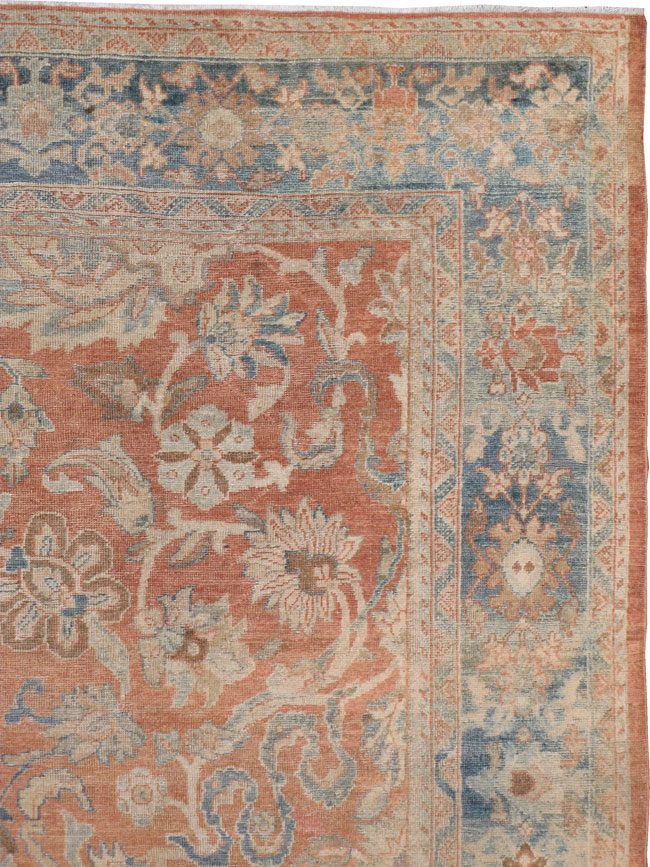 Antique Mahal Carpet, No.14836 - Galerie Shabab