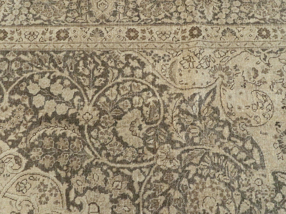Antique Persian Tabriz Carpet, No.14837 - Galerie Shabab