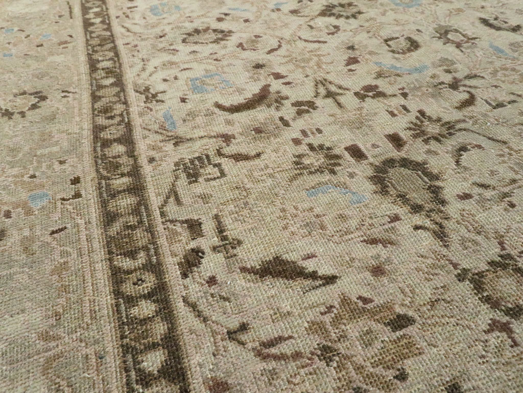 Vintage Persian Tabriz Carpet, No.14838 - Galerie Shabab