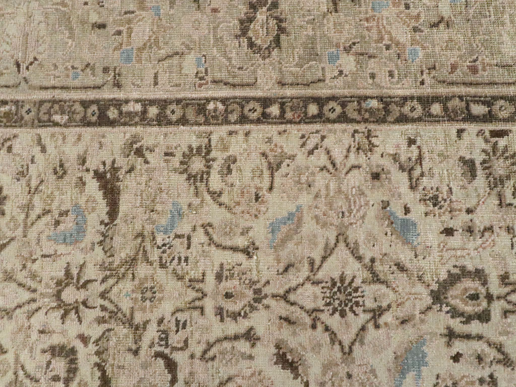 Vintage Persian Tabriz Carpet, No.14838 - Galerie Shabab