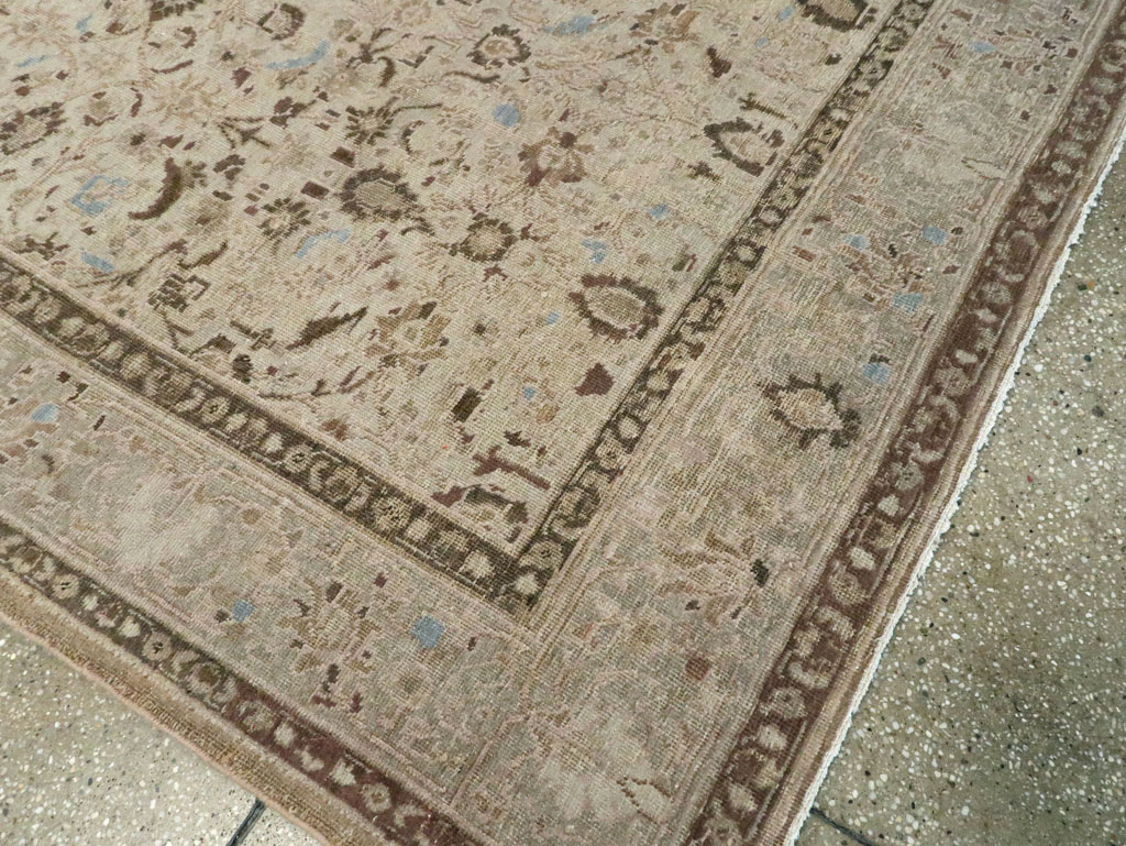 Vintage Persian Tabriz Carpet, No.14838 - Galerie Shabab