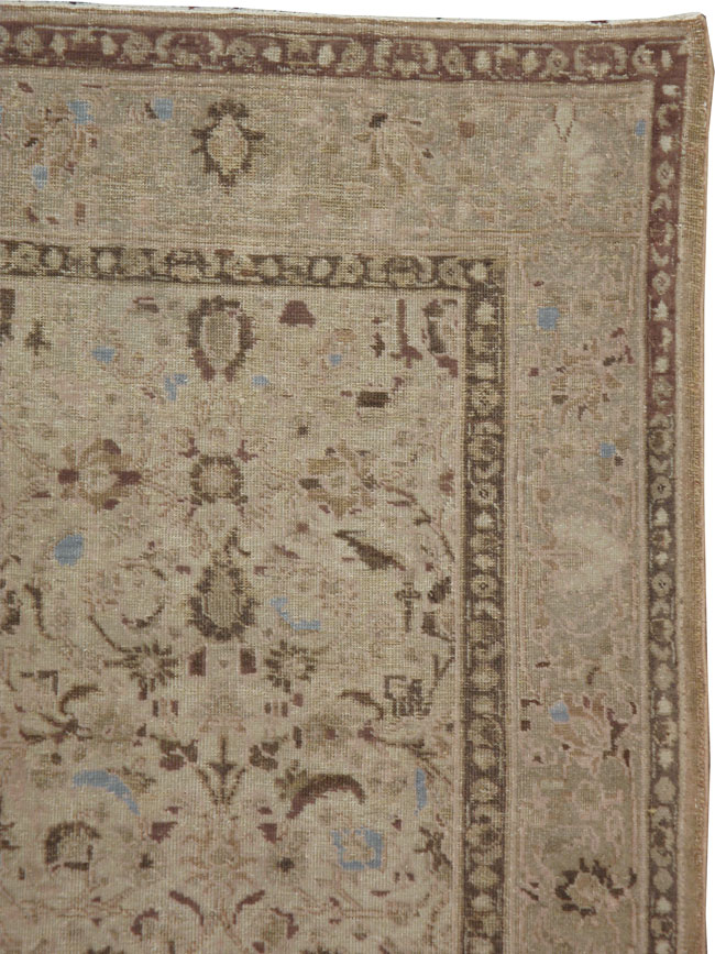 Vintage Persian Tabriz Carpet, No.14838 - Galerie Shabab