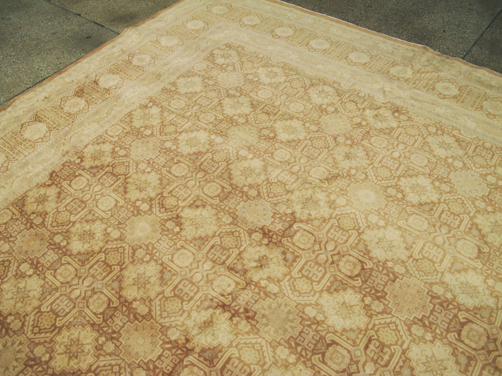 Vintage Persian Tabriz Carpet, No.14841 - Galerie Shabab