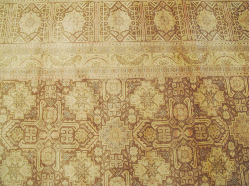 Vintage Persian Tabriz Carpet, No.14841 - Galerie Shabab