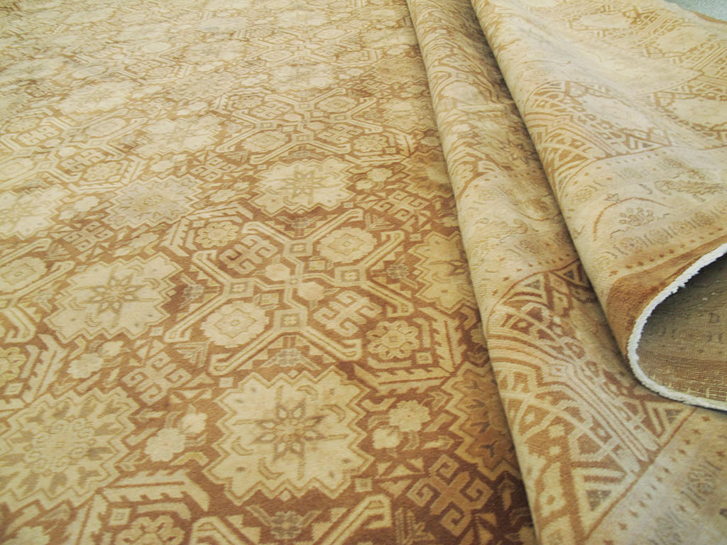 Vintage Persian Tabriz Carpet, No.14841 - Galerie Shabab
