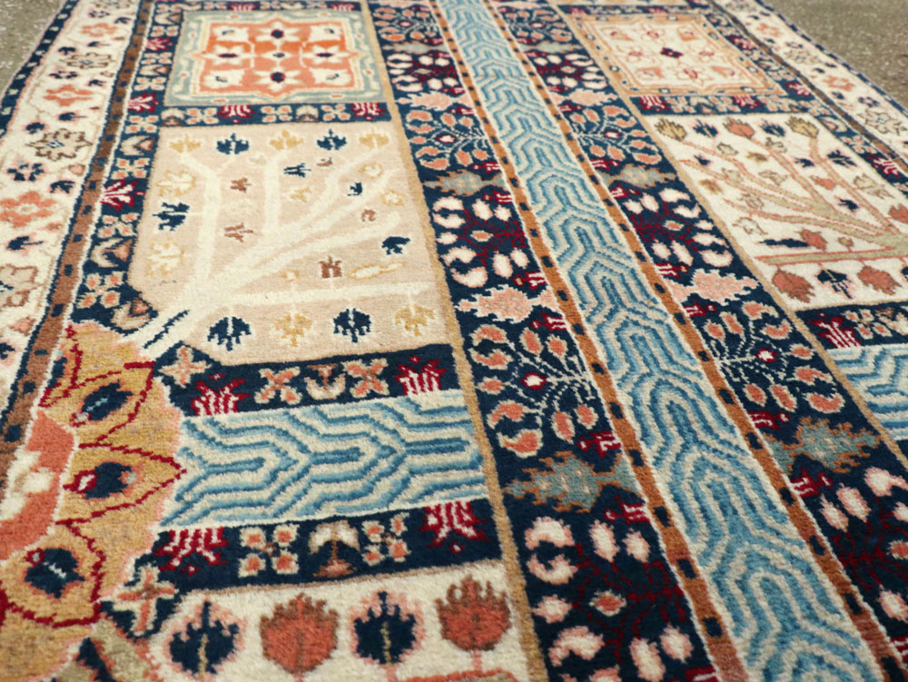 Antique Persian Garden Tabriz Runner, No.14848 - Galerie Shabab
