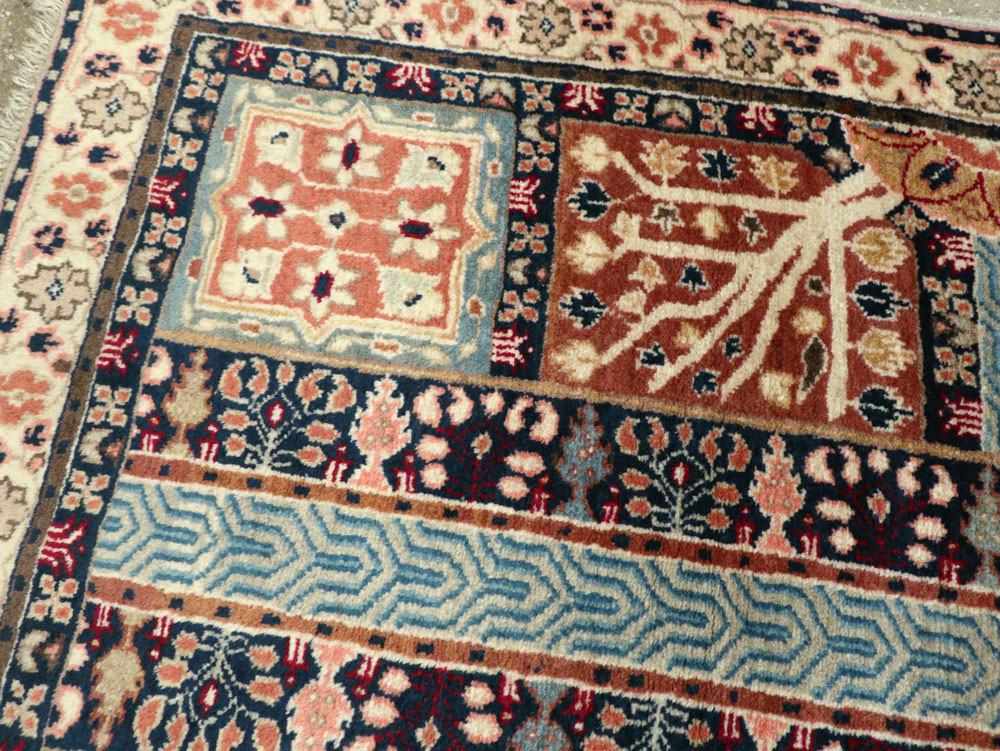 Antique Persian Garden Tabriz Runner, No.14848 - Galerie Shabab