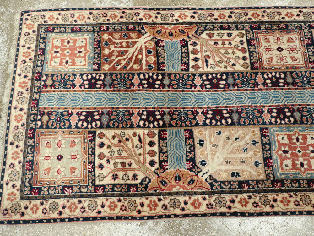 Antique Persian Garden Tabriz Runner, No.14848 - Galerie Shabab