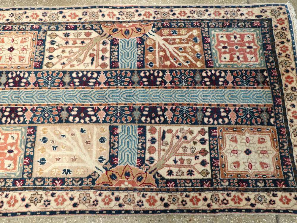 Antique Persian Garden Tabriz Runner, No.14848 - Galerie Shabab
