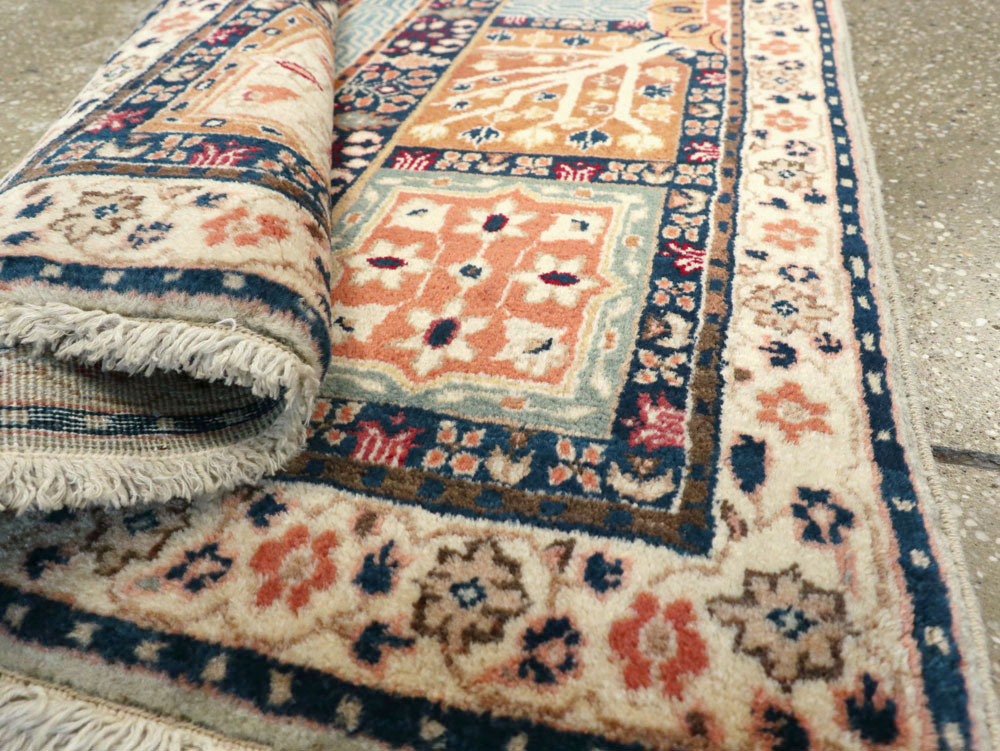 Antique Persian Garden Tabriz Runner, No.14848 - Galerie Shabab