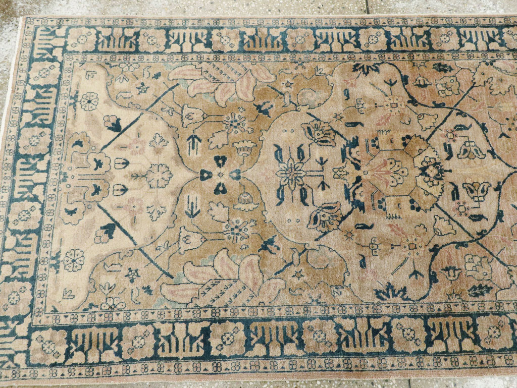 Antique Persian Tabriz Runner, No.14851 - Galerie Shabab