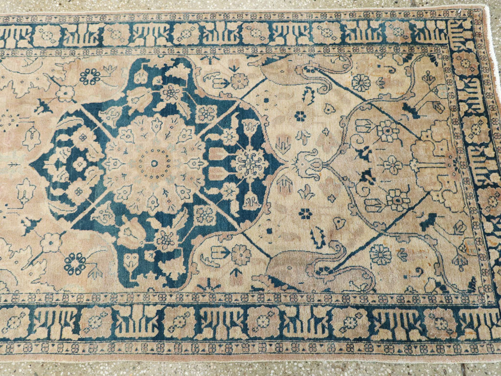 Antique Persian Tabriz Runner, No.14851 - Galerie Shabab