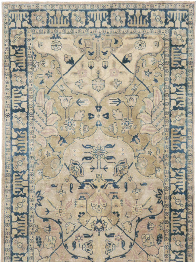 Antique Persian Tabriz Runner, No.14851 - Galerie Shabab