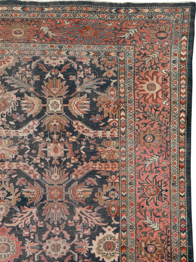 Antique Persian Malayer Room Size Carpet, No.14858 - Galerie Shabab
