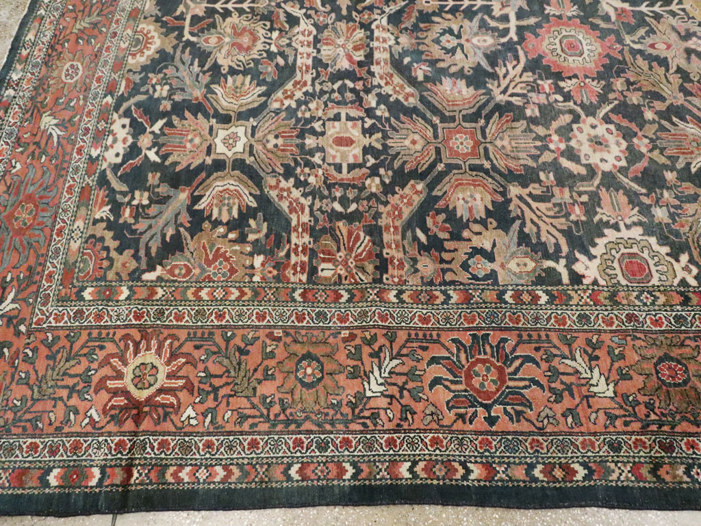 Antique Persian Malayer Room Size Carpet, No.14858 - Galerie Shabab