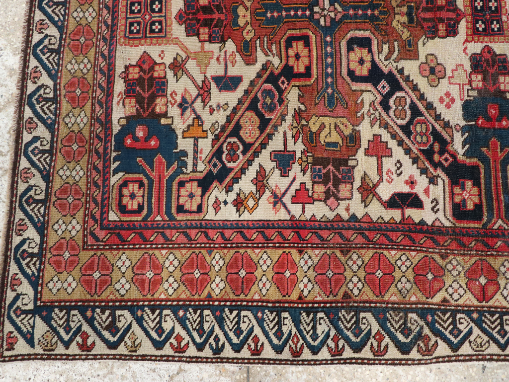Antique ZeyKhor Caucasian Rug, No.14863 - Galerie Shabab