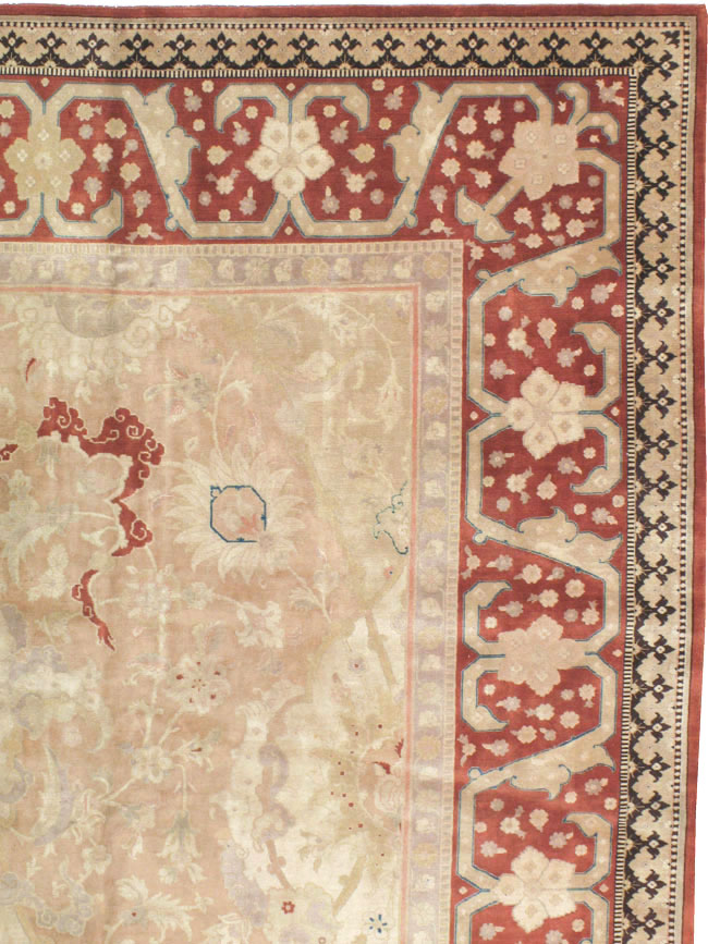 Antique Persian Tabriz Carpet, No.14870 - Galerie Shabab