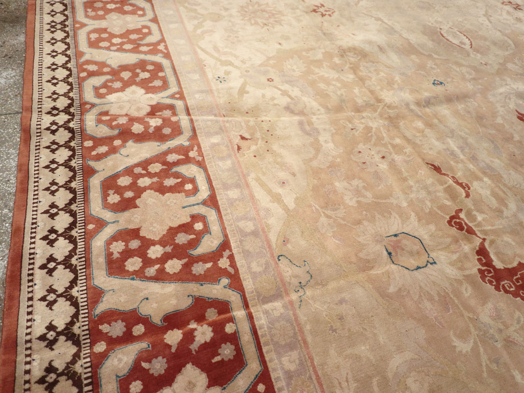 Antique Persian Tabriz Carpet, No.14870 - Galerie Shabab