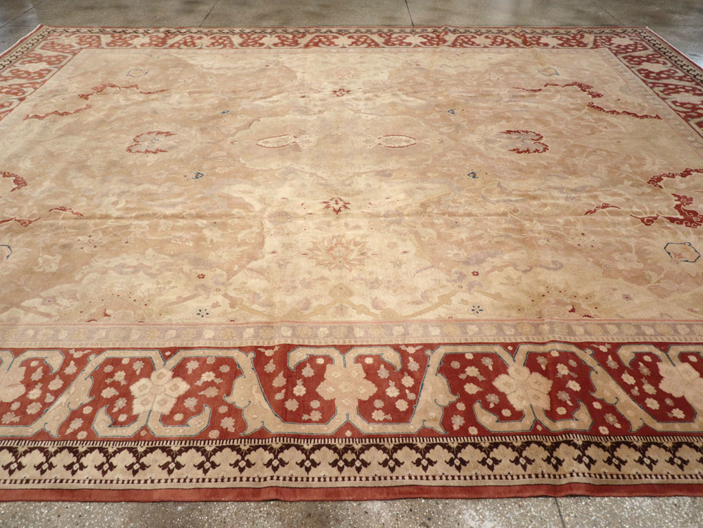 Antique Persian Tabriz Carpet, No.14870 - Galerie Shabab