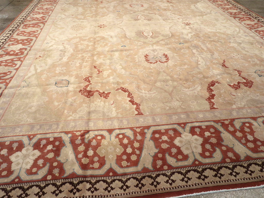 Antique Persian Tabriz Carpet, No.14870 - Galerie Shabab