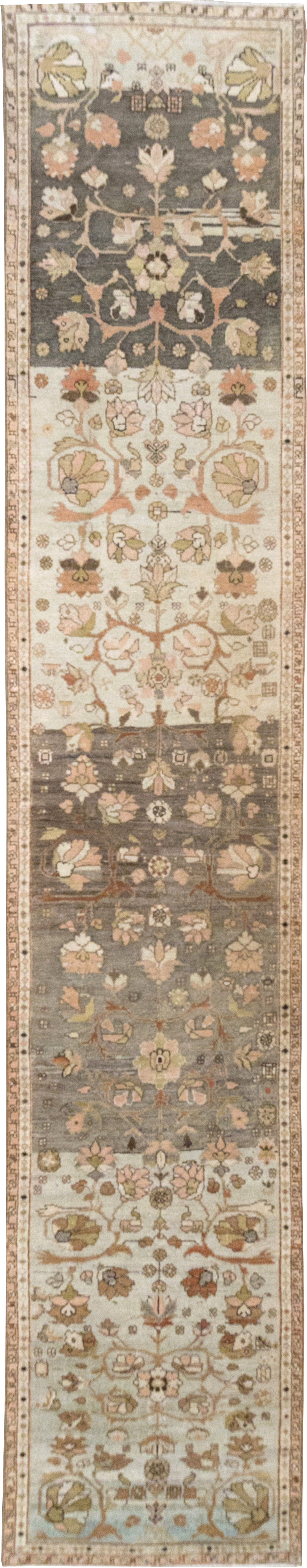 Vintage Persian Malayer Runner, No.14883 - Galerie Shabab