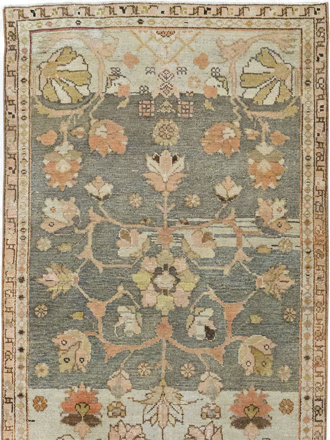 Vintage Persian Malayer Runner, No.14883 - Galerie Shabab