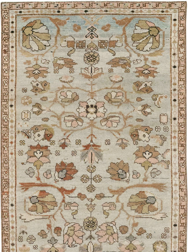 Vintage Persian Malayer Runner, No.14883 - Galerie Shabab