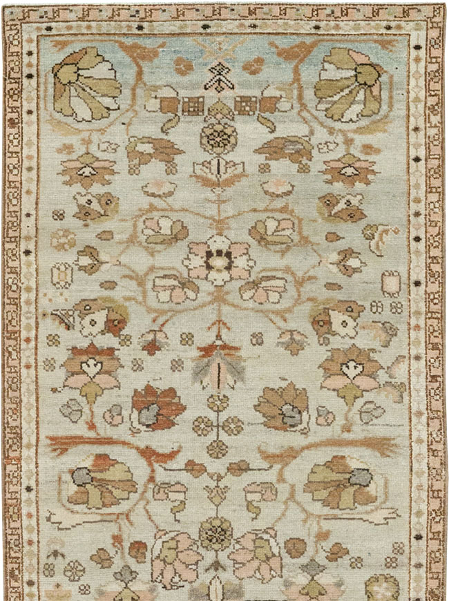 Vintage Persian Malayer Runner, No.14883 - Galerie Shabab