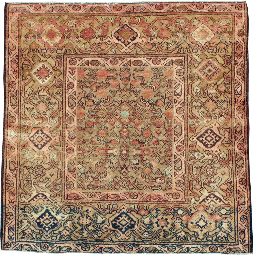 Vintage Persian Malayer Rug, No.14884 - Galerie Shabab